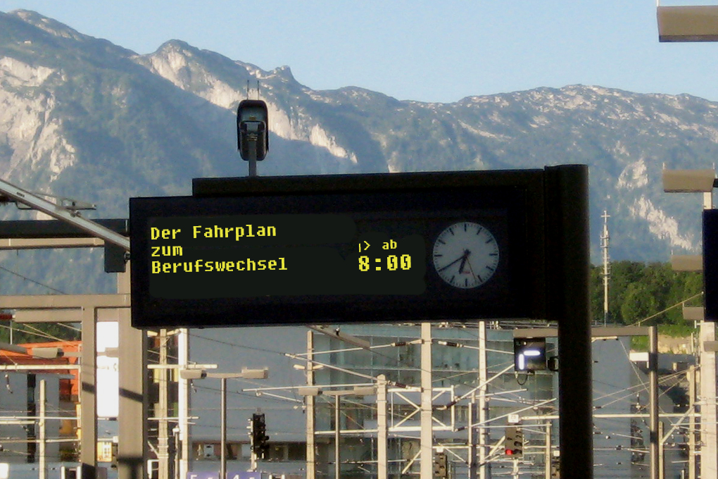 Grafik für -Einsteigen, bitte! Der Fahrplan zum Berufswechsel